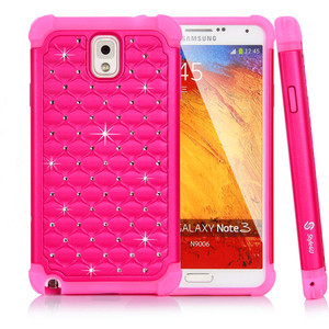 Toàn bộ Bán Studded Rhinestone Pha Lê Bling Lai Armor Trường Hợp Che Cho <span class=keywords><strong>Samsung</strong></span> Galaxy <span class=keywords><strong>Note</strong></span> <span class=keywords><strong>3</strong></span> - Product Image 1
