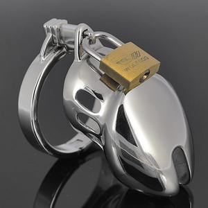 Cage de chasteté classique pour homme Funny Steel <span class=keywords><strong>CB6000s</strong></span>, jouets sexuels de bondage - Product Image 1