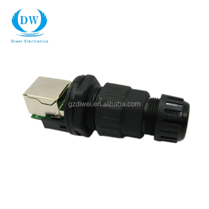 Alta Frecuencia antimonopolio RJ45 conector impermeable para el sistema GPS - Product Image 3