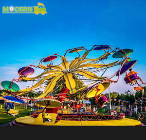 Ahtopot lunapark precio barato de fábrica Parque de Atracciones paseos doble vuelo venta paseo - Product Image 2