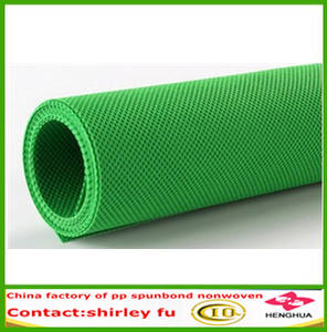 Pp spunbonded la tela no tejida venta directa de fábrica, bajo precio spunbond material en rollo - Product Image 1