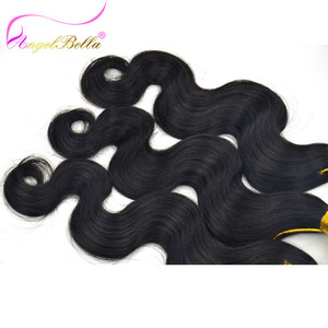 Angelbella pelo indio extensiones proveedor por mayor de materia prima sin procesar Virgen pelo humano indio Natural - Product Image 6