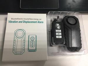 Wasserdichte Batterie versorgung 113dB Drahtlose Fernbedienung Sicherheit Auto Vibrations sensor <span class=keywords><strong>Alarm</strong></span> - Product Image 3