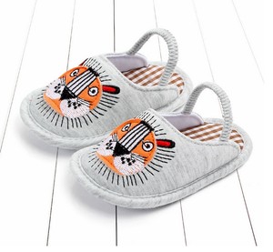<span class=keywords><strong>Pantofole</strong></span> in stoffa per bambini per neonati e scarpe da interno per bambini <span class=keywords><strong>pantofole</strong></span> in cotone antiscivolo con suola morbida per bambini - Product Image 5