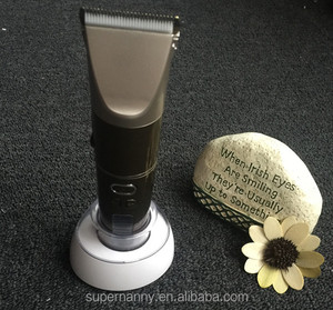 Supernanny Champange Oro Podadoras de Pelo para Los Hombres con Charing Stander - Product Image 2