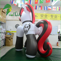 Caballo Inflable Gigante de Dibujos Animados, Animales Inflables de Dibujos Animados en Venta