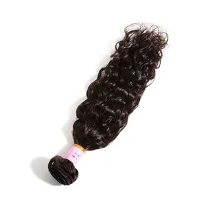 Virgin human hair onverwerkte maleisische krullend haar bundels, 10a grade cuticula uitgelijnd remy haar weave