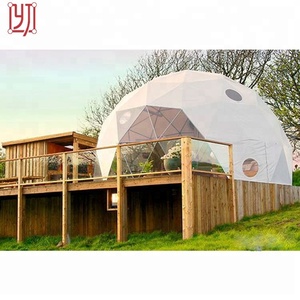 Yijin PVC 100 metros cuadrados gran cúpula casa carpa para la venta - Product Image 1