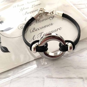 Keepsake Urn <strong>Bracelet</strong> Stainless Steel Cremation Urn Bangle <strong>Memorial</strong> <strong>Bracelet</strong> +Free Fill Kit - Product Image 1