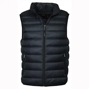 LS565 Sleeveless Winter Men'S Down Feather Vest