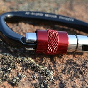 Équipement de <span class=keywords><strong>camping</strong></span> Escalade Mousqueton en forme de D Crochet d'escalade verrouillable Outils de sport en plein air - Product Image 3