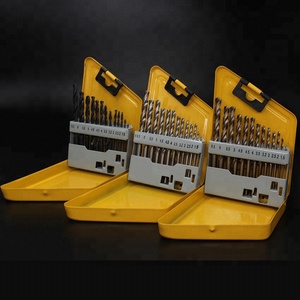 M35 M2 Kim Loại Khoan Thẳng Shank Dài Twist Khoan <span class=keywords><strong>HSS</strong></span> Công Cụ Bits 13/19/25 PCS Thiết Lập - Product Image 6