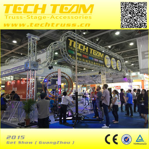 Aluminio exposición truss espita sistema, Sistemas de techo truss truss etapa portable mundial - Product Image 5