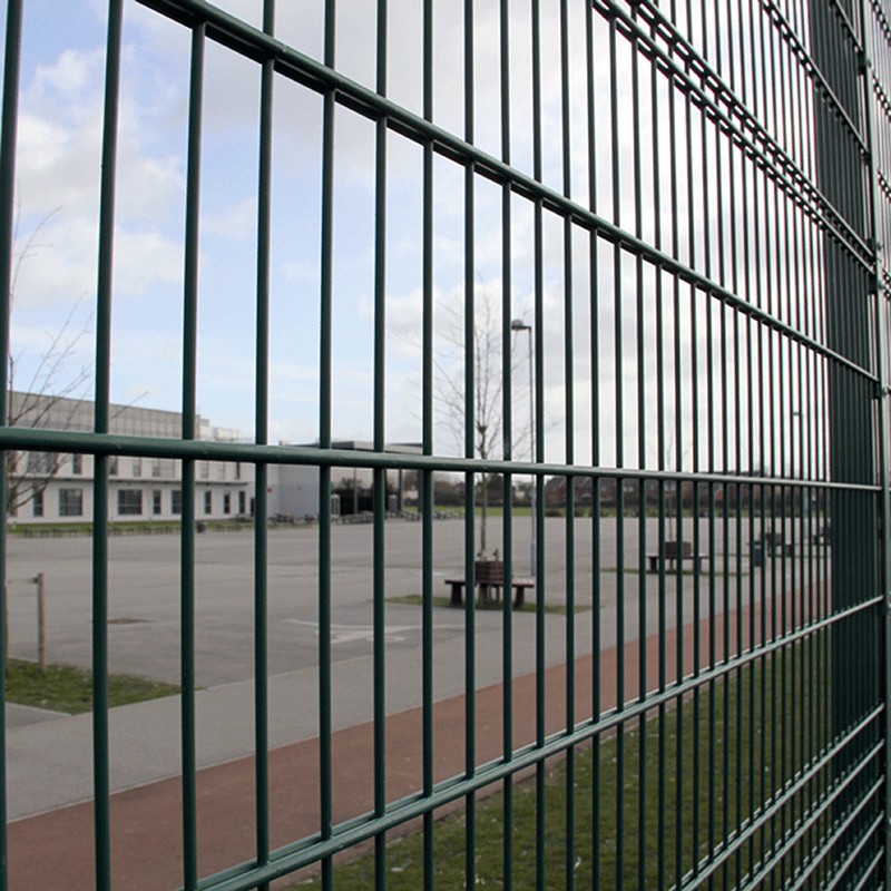latest company news about Welded double wire mesh fencing  4