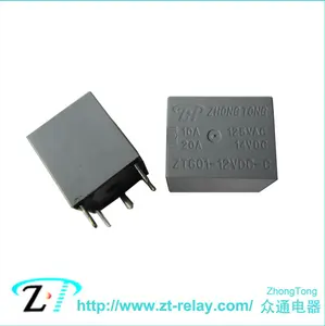 High quality 12v 24v 20A dc electric relay