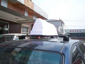 中国主導のプラスチック製ルーフトップタクシーライトボックスサイン - Product Image 3