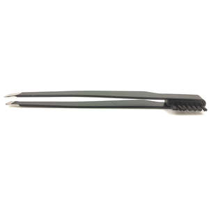 Pinzas cosméticas de alta calidad al por mayor, pinzas para <span class=keywords><strong>cejas</strong></span> de acero inoxidable y clip para <span class=keywords><strong>cejas</strong></span> <span class=keywords><strong>con</strong></span> cepillo - Product Image 4