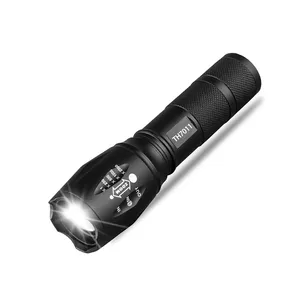 Brightenlux New Item Good Quality XML T6 10W Aluminum Alloy LED Rechargeable Flashlight Torch