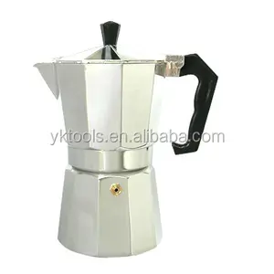 Porzellan-Kaffee maschinen aus Aluminium, Kaffee maschine