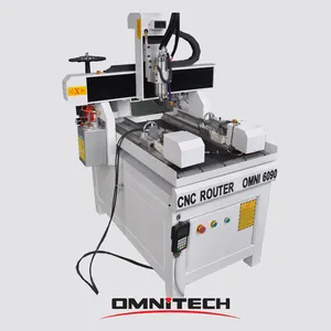 3D Mini CNC Router/CNC 6090/Houtbewerking Machine omni 0609