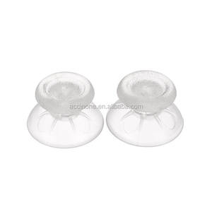 Tự Làm Nút Trong Suốt Analog Ngón Tay Cái Gậy Phím Điều Khiển Mũ LED Ánh Sáng Cho PS4 <span class=keywords><strong>Gamepad</strong></span> Cho PlayStation 4 Điều Khiển - Product Image 3