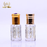 Bouteille de parfum rechargeable 5ml, Mini flacon fantaisie en verre avec boule à roulettes, atter, essence de parfum, sérum