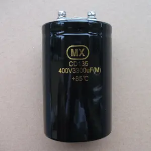 450 V 2700 UF Terminal de tornillo condensador electrolítico 450 V 2700MFD