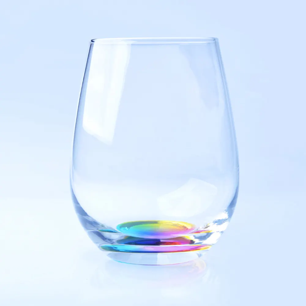 Verre à Whisky en verre coloré, verre de Whisky avec Logo
