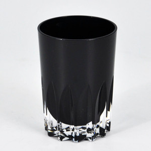 Simple Style <b>Black</b> Plastic Eco-Friendly Cylinder Shape Coffee <b>Cup</b> for Party Use - Product Image 1