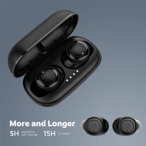 2018 Mới Nhất Mô Hình Thể Thao Nhỏ Vô Hình Tai Nghe BT5.0 Stereo TWS trong Ear Tai Nghe Bluetooth Tai Nghe Không Dây cho Điện Thoại Thông Minh - Product Image 4