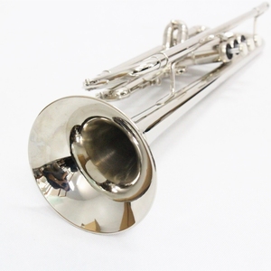<span class=keywords><strong>Trompette</strong></span> professionnelle en cuivre nickelé standard OEM, tonalité Bb, <span class=keywords><strong>trompette</strong></span> en acier inoxydable bon marché, corps en laiton Bb - Product Image 2