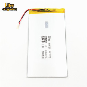 33100145 rechargeable 7000 mAh lithium polymer battery <strong>3</strong>,7 V Single Cell LiPo - Product Image 1