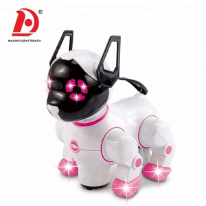 HUADA Educational Simulate Intelligent Electric Plastic Dancing <strong>Robot</strong> <strong>Toy</strong> <strong>Dog</strong> with Music &amp; Light - Product Image 2