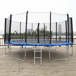 <span class=keywords><strong>Trampoline</strong></span> rond de 16 pieds avec filet de sécurité et échelle, <span class=keywords><strong>trampoline</strong></span> robuste pour l'<span class=keywords><strong>extérieur</strong></span>, pour enfants et adultes - Product Image 2