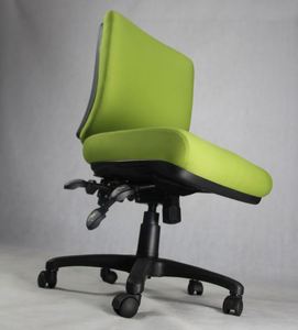 <span class=keywords><strong>Silla</strong></span> de <span class=keywords><strong>Oficina</strong></span> <span class=keywords><strong>Ergonómica</strong></span> de Tela Resistente para Empleados, <span class=keywords><strong>sin</strong></span> <span class=keywords><strong>Brazos</strong></span> - Product Image 6