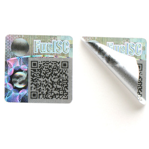 Harga Terbaik <span class=keywords><strong>Custom</strong></span> QR Kode Keamanan Anti-Semitic Hologram Stiker dengan Nomor Seri