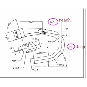 Dicloud — <span class=keywords><strong>guidon</strong></span> de vélo de route en fibre de <span class=keywords><strong>carbone</strong></span>, noir, mat, tout caché, tige intégrée, barre de goutte - Product Image 6