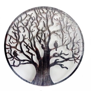 Decorazione da Parete in Metallo Tagliato al Laser, <span class=keywords><strong>Albero</strong></span> della Vita - Product Image 5