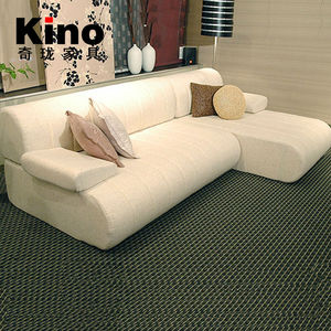 Moderno tejido de <span class=keywords><strong>lino</strong></span> sofá barato sofá en forma de L de lavable sofá muebles de sala - Product Image 5