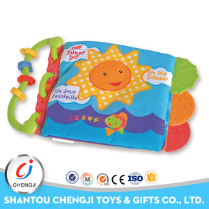 Animal encantador <span class=keywords><strong>libro</strong></span> de paño educativo <span class=keywords><strong>del</strong></span> bebé - Product Image 3