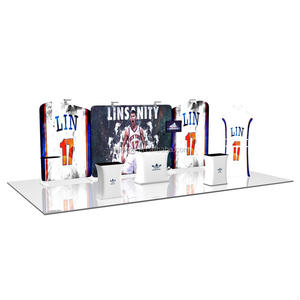 Nuovo arrivo custom ri- utilizzabile stand espositivo di materiale - Product Image 5
