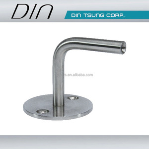 Stainless Steel Wall-Mounted Handrail <b>Bracket</b> for Staircase Modern Design Rust Resistant Tube Type Satin/<b>Mirror</b> Finish - Product Image 4