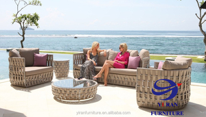 Thiết Kế Hiện Đại Đồ Nội Thất Ngoài Trời Bơi Hồ Bơi Đảng Mây Sofa Với Ăn Uống Tập & Chaise Phòng Chờ Cho Biệt Thự Sân - Product Image 5