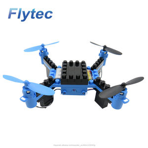 Flytec T11S 0.3MP HD Cámara DIY edificio del micro educativos RC quadcopter WiFi FPV helicóptero mini drone de bolsillo - Product Image 4