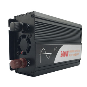 300 W 300 Watt 0.3KW 0.3KVA dc 12 V 24 V 48 V a ac 110 v 120 v 220 v 230 v solar power inverter ad alta frequenza pura inverter a onda sinusoidale