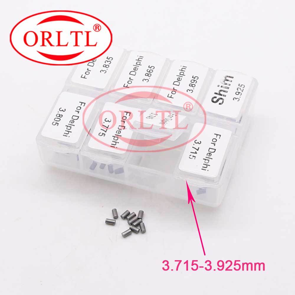 ORLTL común carril inyectores ajustar shim 3.715-3.925mm válvula de inyección shim adecuado para de inyector delphi