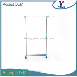 Hàng May Mặc Quần Áo Hiển Thị Kệ Móc Áo Móc Áo Khô Giá Với Độc Rod - Product Image 4