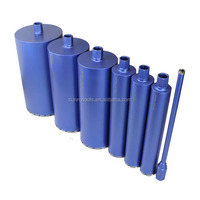 Foret diamanté sec et humide avec segments diamantés pour le perçage du béton et du béton armé, outils de construction pour trous dans les murs