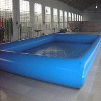 Los productos más vendidos en China, grandes piscinas inflables cuadradas, compre en alibaba