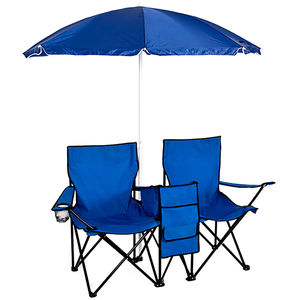 Chaise <span class=keywords><strong>pliante</strong></span> d'extérieur pour pique-nique double R avec <span class=keywords><strong>table</strong></span> et parasol, camping sur la <span class=keywords><strong>plage</strong></span>, chaise <span class=keywords><strong>pliante</strong></span> - Product Image 2